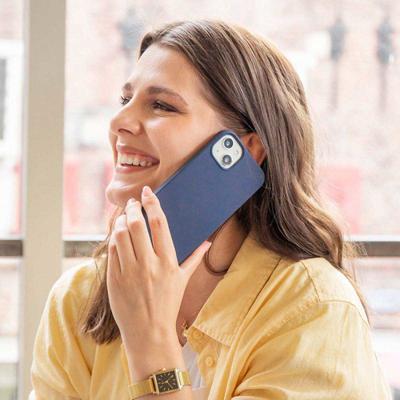 Accezz Liquid Silicone Backcover met MagSafe iPhone 16 Telefoonhoesje Blauw Accezz Liquid Silicone Backcover met MagSafe iPhone 16 Telefoonhoesje Blauw