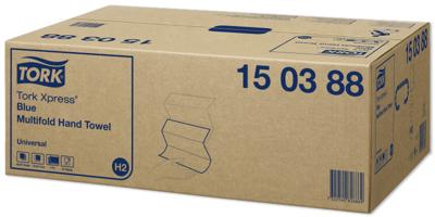TORK 150388 Papieren handdoeken Blauw 20 stuk(s) TORK 150388 Papieren handdoeken Blauw 20 stuk(s)