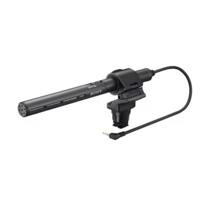 Sony Shotgun microphone, super-cardioid, battery powerd, Low-cut, on/off switch, windshield, 3.5mm, shock-mount (ECM-CG50BP)
