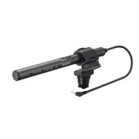 Sony Shotgun microphone, super-cardioid, battery powerd, Low-cut, on/off switch, windshield, 3.5mm, shock-mount (ECM-CG50BP) - thumbnail
