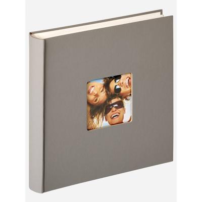 walther+ design FA-208-X Fotoalbum (b x h) 30 cm x 30 cm Grijs 100 bladzijden