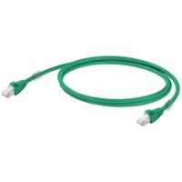 Weidmüller 1251590005 RJ45 Netwerkkabel, patchkabel CAT 6A S/FTP 0.50 m Groen 1 stuk(s) - thumbnail