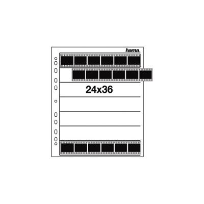 Hama Negatief-hoesjes, PP, 7 stroken van 6 negatieven, 24x36 mm, 100 st.