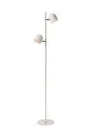 Lucide SKANSKA - Vloerlamp - LED 3 StepDim - 2x5W 3000K - Wit - thumbnail