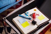 STABILO worker+ colorful, Rollerball, Medium 0.5 mm, doos 10 stuks, groen - thumbnail