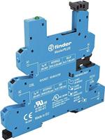 Finder 93.66.7.024 Relaissocket Met houderbeugel, Met LED, Met EMC-ontstoringsschakeling Geschikt voor serie: Finder serie 34 Finder 34.51, Finder 34.81 1 - thumbnail