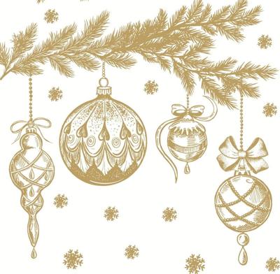 Servet l33b33 bauble symphony 20st Duni - Duni Servet l33b33 bauble symphony 20st Duni - Duni