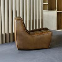 Ethnicraft Modulaire Bank 'N701' Leder, 1-zits, kleur Old Saddle - thumbnail