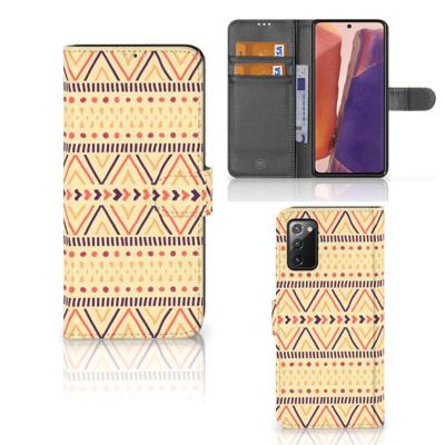 Samsung Galaxy Note 20 | Telefoon Hoesje | Aztec Yellow
