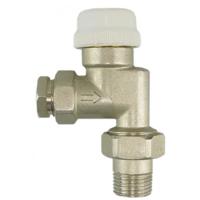 Riko thermostatisch ventiel zonder knop 1/2 axiaal+adaptor - thumbnail