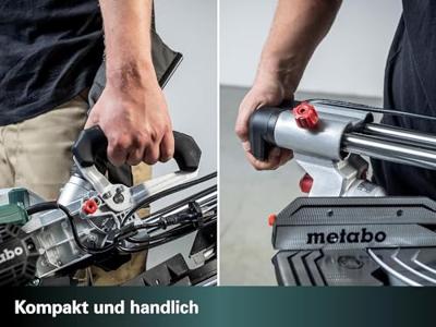 Metabo Afkortzaag KGS 216 M SET met trekfunctie | nieuwste model + extra zaagblad - 613216900 - thumbnail