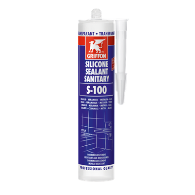 Griffon siliconenkit s-100 transparant 310ml