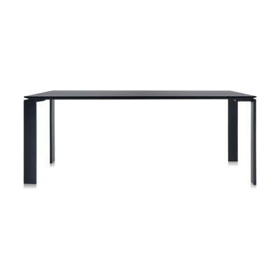 Kartell Four eettafel 190x79 cm Zwart