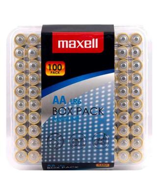 MAXELL Alkaline batterij AA LR6 100 st. (10x10 stuks)