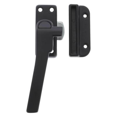 Starx raamsluiting links zwart - met nok en knop