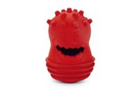 Beeztees Monster - Hondenspeelgoed - Rubber - Rood - 11X7 Cm - thumbnail