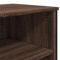 Dressoir 101x35,5x74,5 cm bewerkt hout bruin eikenkleur - thumbnail