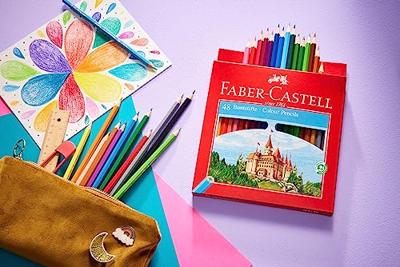Faber Castell fc-120148 kleurpotlood faber-castell castle zeskantig karton etui met 48 stuks
