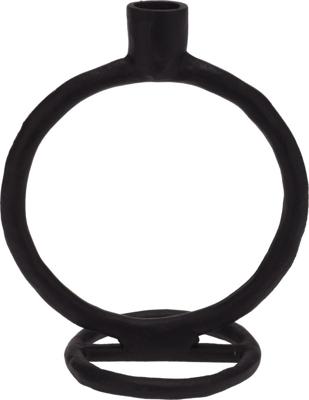 Candle Holder 19 cm Zwart kerst Nampook - Nampook