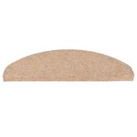 VidaXL Trapmatten zelfklevend 15 st 65x22,5x3,5 cm beige - thumbnail