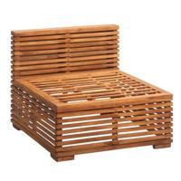 Le Sud midden fauteuil Cèvennes - bruin - 81x73x60 cm - thumbnail