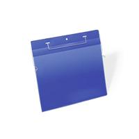 Durable Documentenzak | B297xH210 mm DIN A4 dwars | met flexibele draadbeugel | donkerblauw | pak a 50 stuks - 175407 175407 - thumbnail
