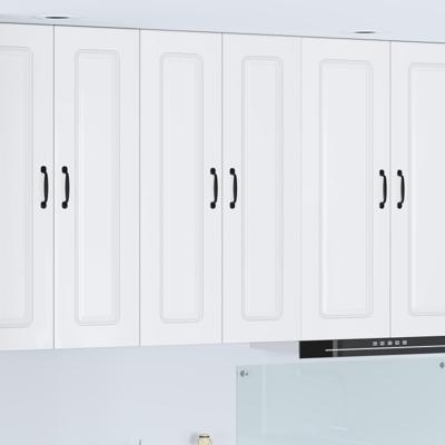 Keukenkast Kalmar Hoogglans wit 60 x 31 x 100 cm Bewerkt hout