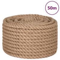 VidaXL Touw 50 m lang 16 mm dik jute - thumbnail