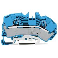WAGO 2016-7614 Reserve vermogensklem 12 mm Push-In-klem Blauw 20 stuk(s) - thumbnail