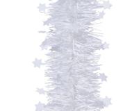 Sterguirlande glans winterwit - thumbnail