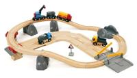 BRIO World - Spoor en Weg Transportset baan - thumbnail