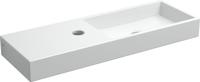 Clou Mini Wash Me fontein 56x19cm kraangat links Keramiek Wit CL/03.03138 - thumbnail