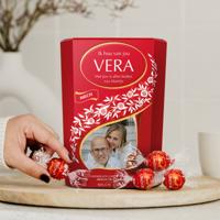 Gepersonaliseerde Lindt Chocolade Giftbox - Melk - thumbnail