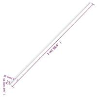VidaXL Kabelgoot 25x16 mm 30 m pvc - thumbnail