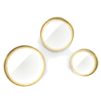 By Boo Spiegel Set van 3 Scoop - thumbnail