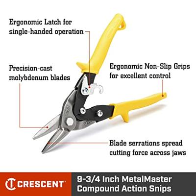 Crescent Wiss Metaalschaar midden knippend 248mm - M3R - thumbnail