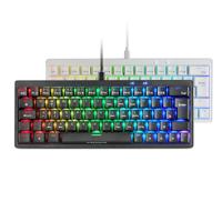 Gaming Keyboard Mars Gaming MKMINIPROYES Zwart Qwerty US - thumbnail