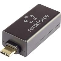 Renkforce RF-3386050 Netwerkadapter 1000 MBit/s USB-C 3.2 Gen 1, Gigabit-LAN (1 Gbit/s) - thumbnail