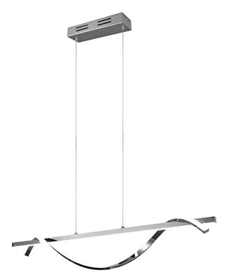 Trio HanglampIsabel 100cm lang chroom - R32201106