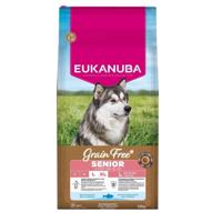 EUKANUBA Grain Free Senior Large Ocean Fish - droog hondenvoer - 12kg - thumbnail