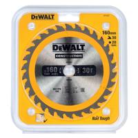 DeWalt Accessoires Cirkelzaagblad 160x20x30t, positief 10°, kerf 2,5mm - DT1932-QZ - thumbnail
