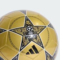 adidas UEFA Champions League Club Voetbal Maat 5 2025-2026 Goud Zwart Wit - thumbnail
