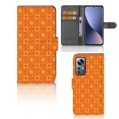 Xiaomi 12 | 12X | Telefoon Hoesje | Batik Oranje