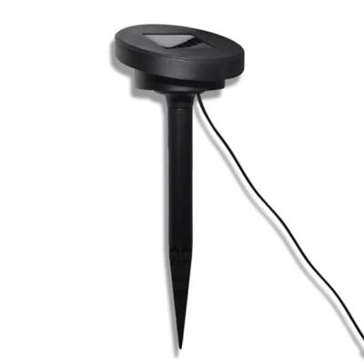 VidaXL Solarbollampen 3 st led met grondankers en zonnepaneel