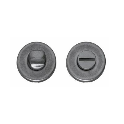 Intersteel Rozet met toilet-/badkamersluiting verdekt 49x7mm - oud grijs Intersteel Rozet met toilet-/badkamersluiting verdekt 49x7mm - oud grijs