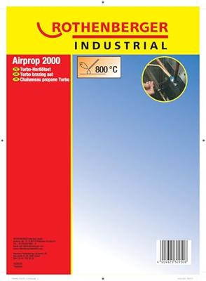 Rothenberger Industrial AIRPROP 2000 °C Gasbrander 1 stuk(s)