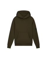 Malelions winter hoodie jongens - groen - nylon, zak - thumbnail