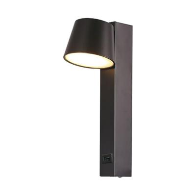 V-TAC VT-10112 23406 LED-wandlamp LED Energielabel: D (A - G) 8 W LED Zwart