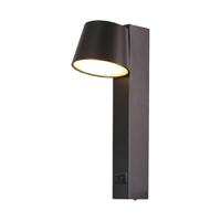 V-TAC VT-10112 23406 LED-wandlamp LED Energielabel: D (A - G) 8 W LED Zwart - thumbnail