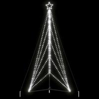 VidaXL Led-kerstboom 615 leds koud wit 404,5 cm - thumbnail